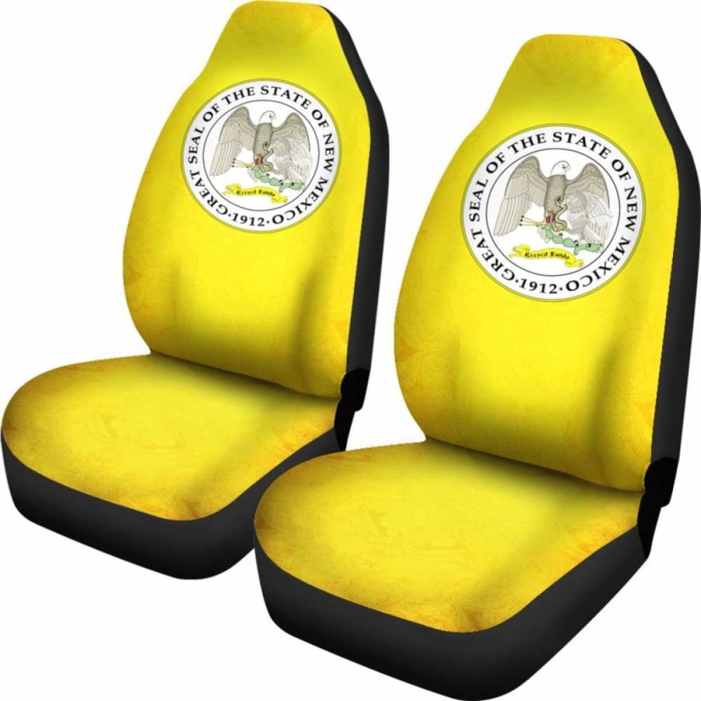 New Mexico State Flag Car Seat Coat Of Arm 2 153908 - YourCarButBetter