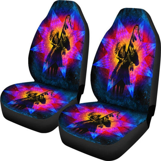 New Native American Chief Car Seat Covers 093223 - YourCarButBetter