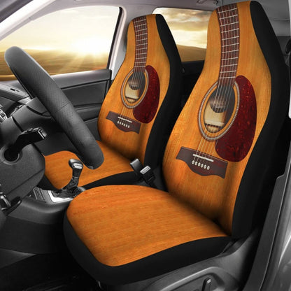 New! Wooden Guitar Car Seat Covers 184610 - YourCarButBetter