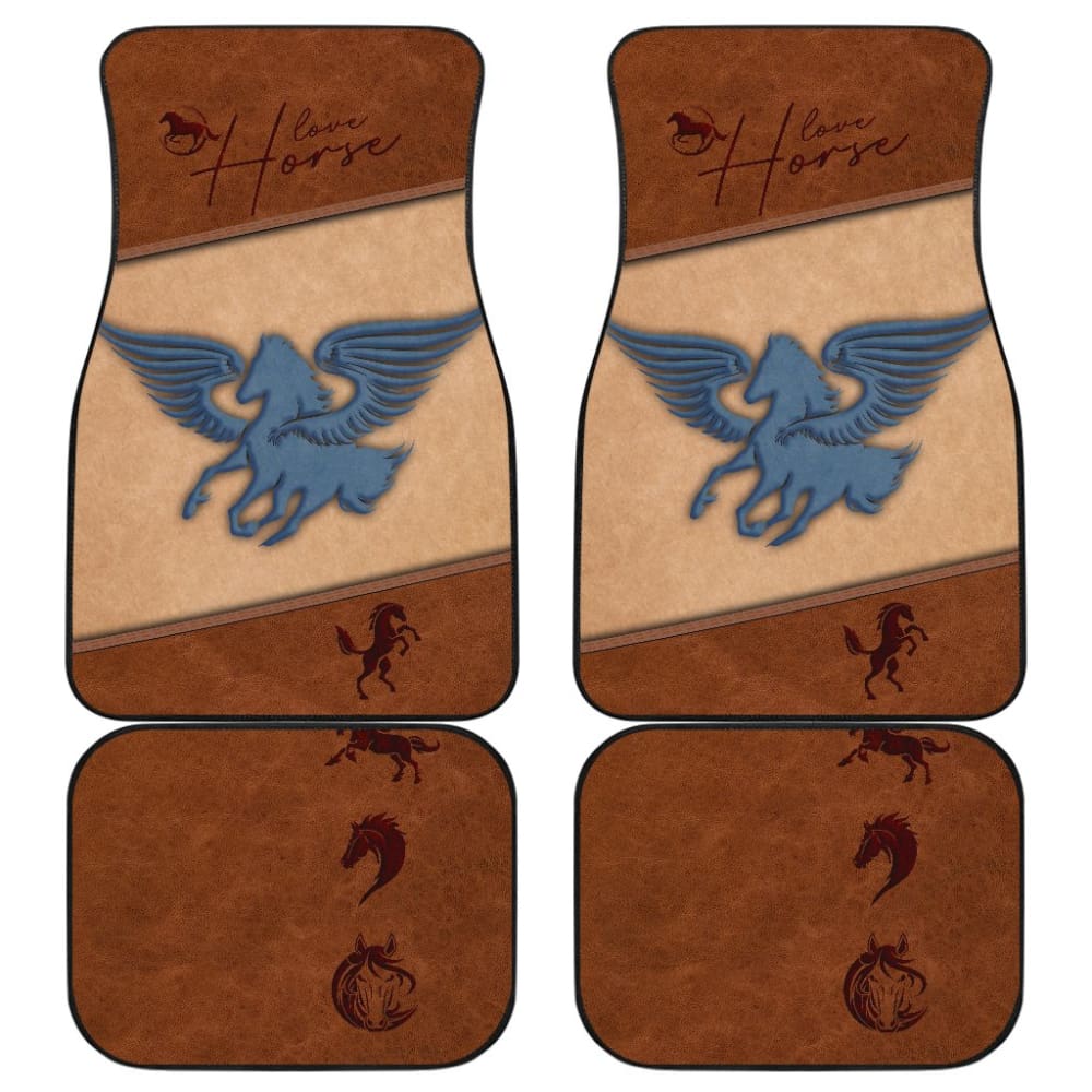 Nice Horse Decor Amazing Gift Car Floor Mats 211203