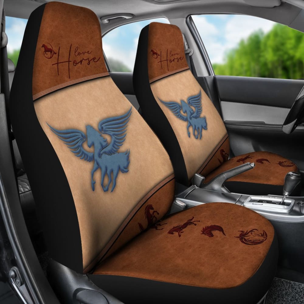 Nice Horse Decor Amazing Gift Car Seat Covers 211203
