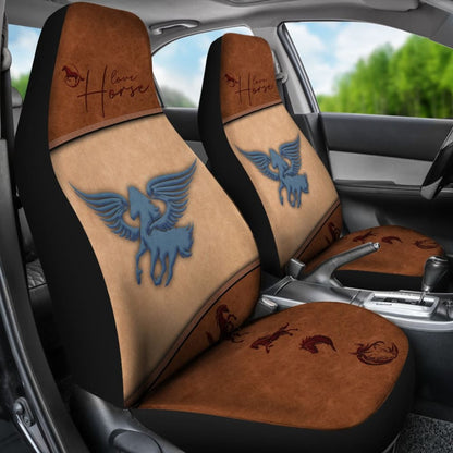 Nice Horse Decor Amazing Gift Car Seat Covers 211203