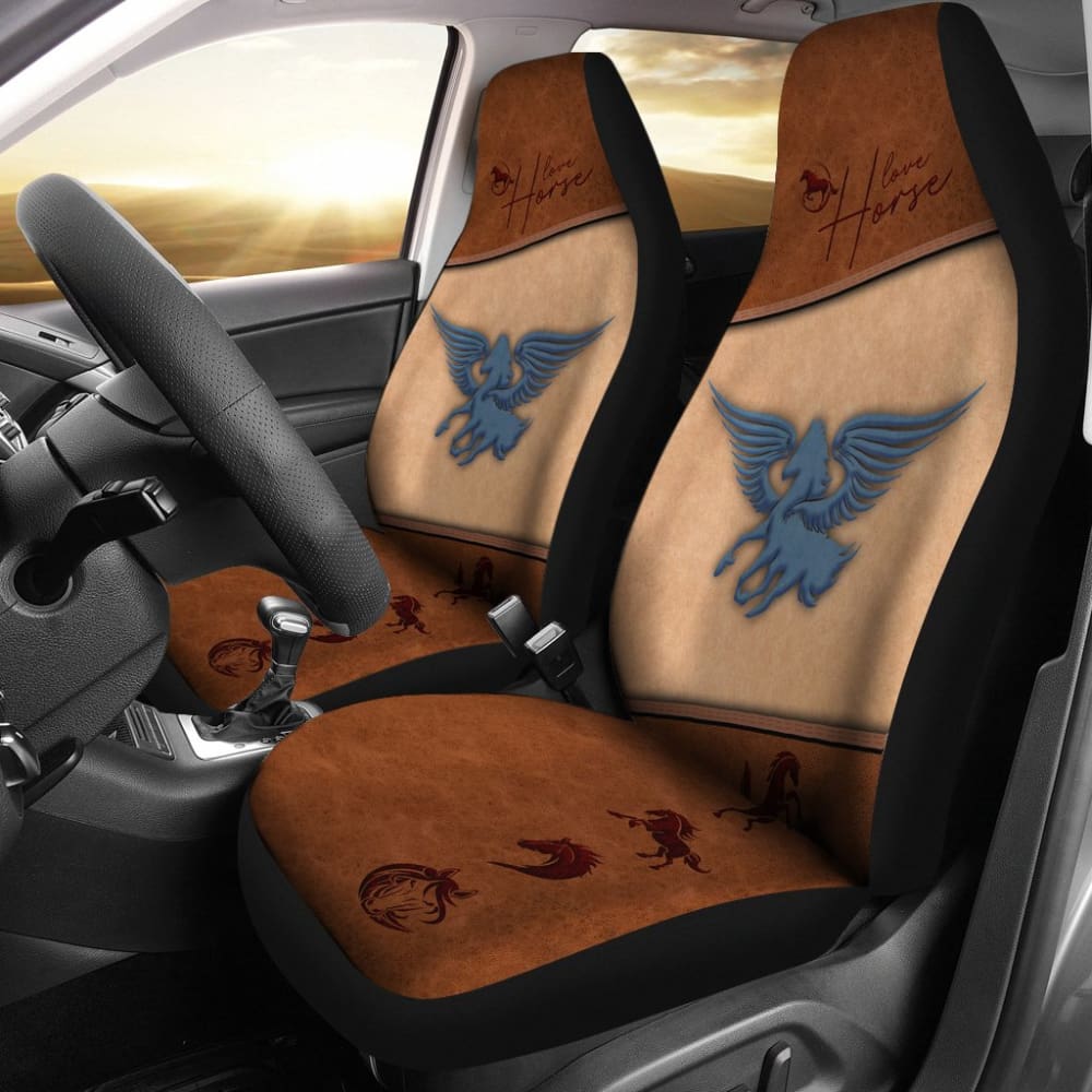 Nice Horse Decor Amazing Gift Car Seat Covers 211203