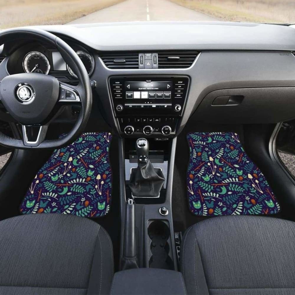 Night Leaf Car Floor Mats 174510 - YourCarButBetter