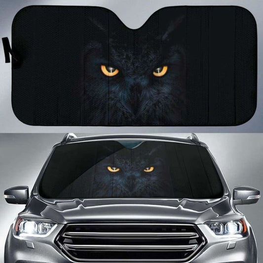 Night Owl Eyes Car Auto Sun Shades 172609 - YourCarButBetter