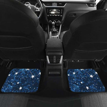 Night Sky Star Pattern Front And Back Car Mats 194013 - YourCarButBetter