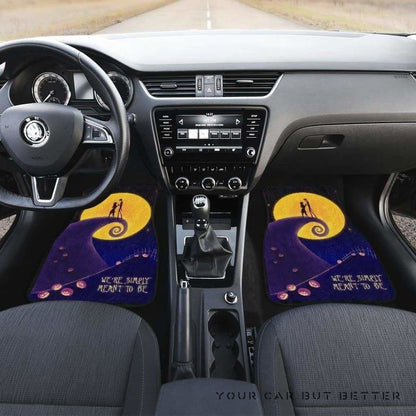 Nightmare Before Christmas Car Floor Mats 101819 - YourCarButBetter