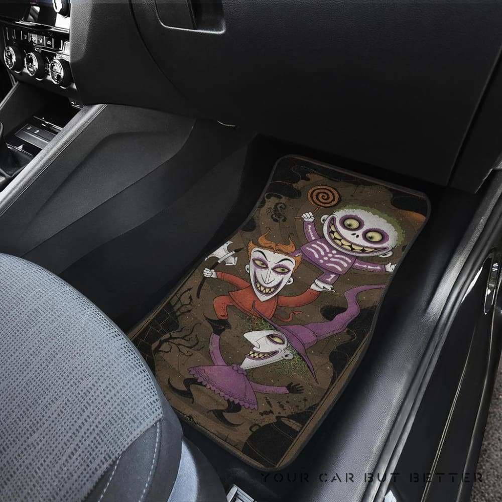 Nightmare Before Christmas Car Floor Mats 101819 - YourCarButBetter
