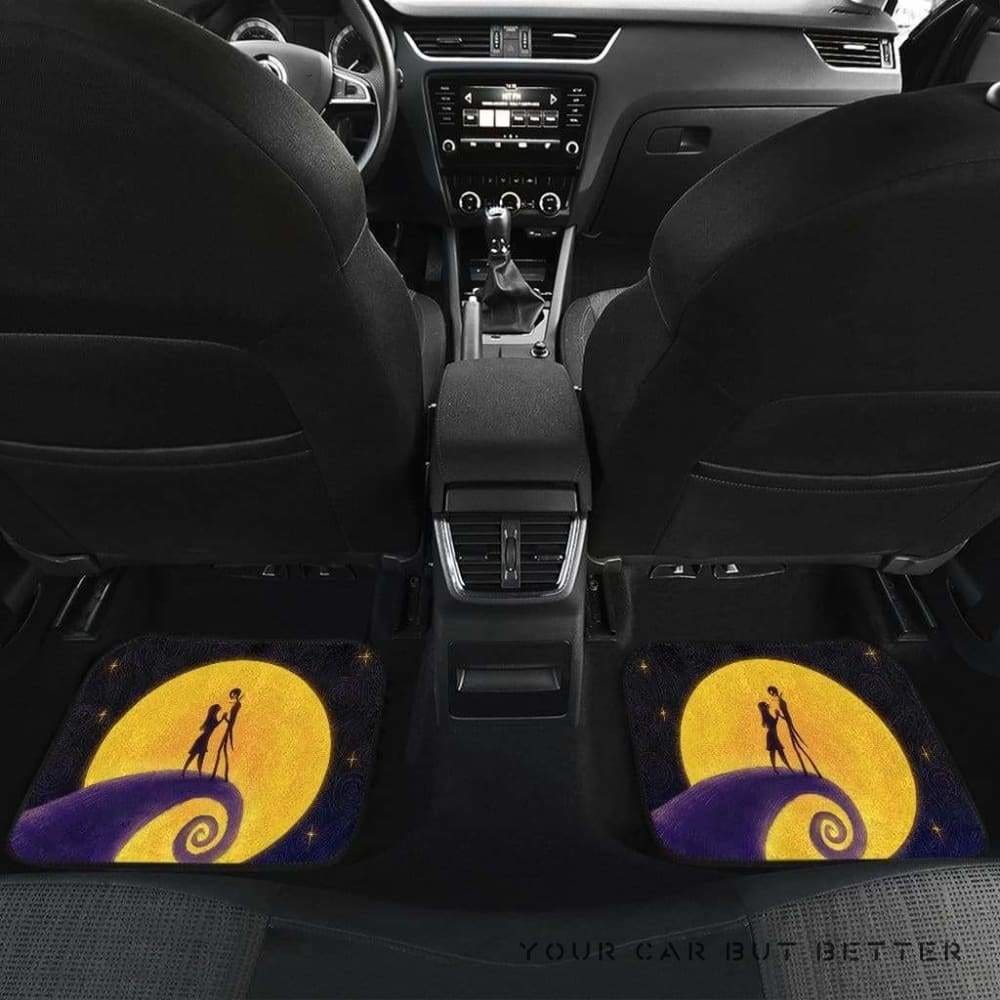 Nightmare Before Christmas Car Floor Mats 101819 - YourCarButBetter