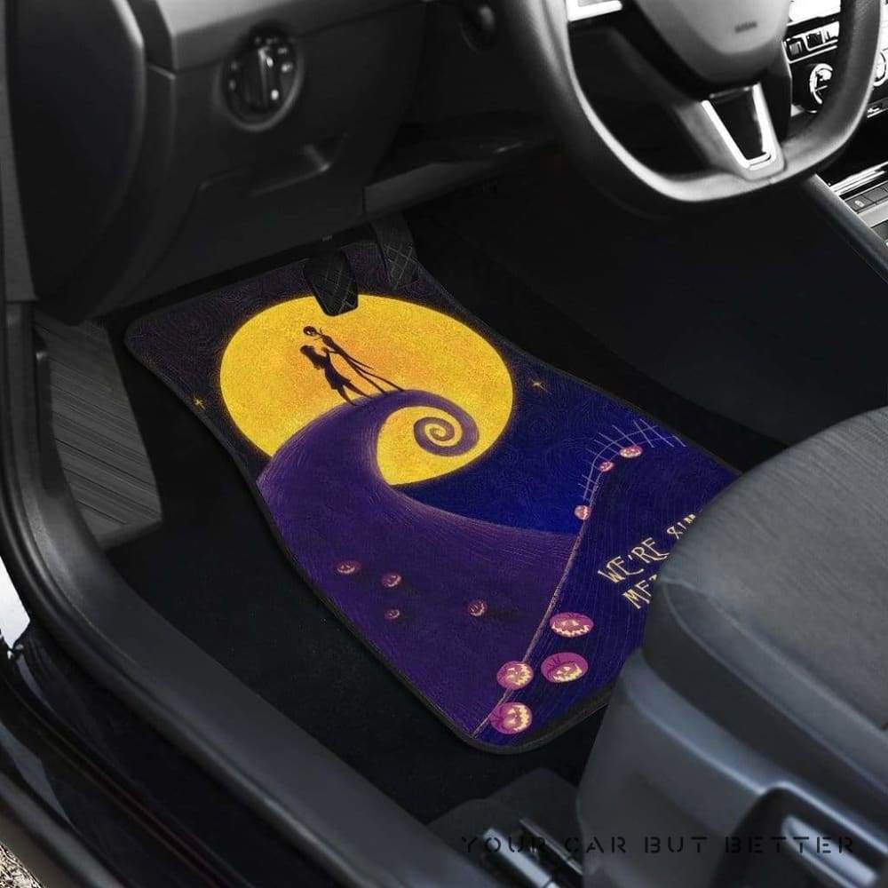 Nightmare Before Christmas Car Floor Mats 101819 - YourCarButBetter