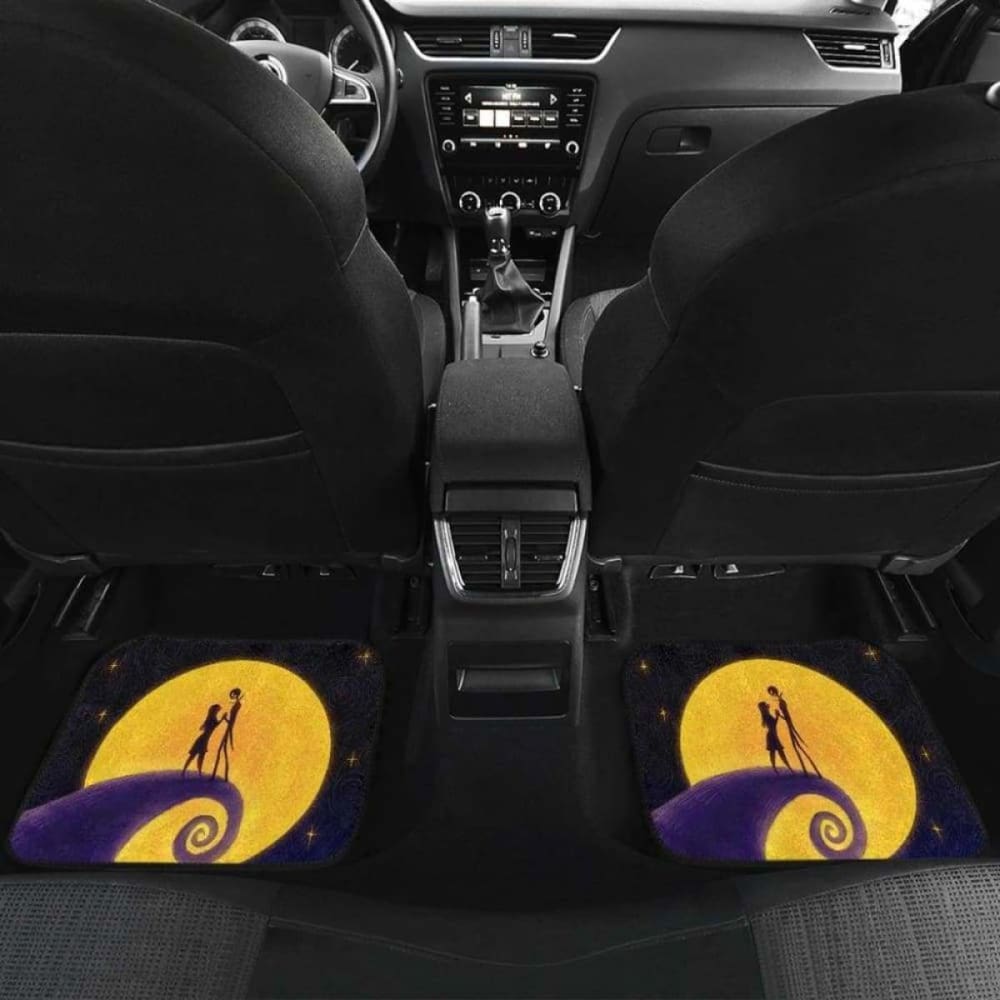 Nightmare Before Christmas Car Floor Mats 4 101819 - YourCarButBetter