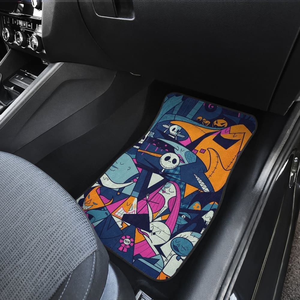Nightmare Before Christmas Car Mats 1 101819 - YourCarButBetter