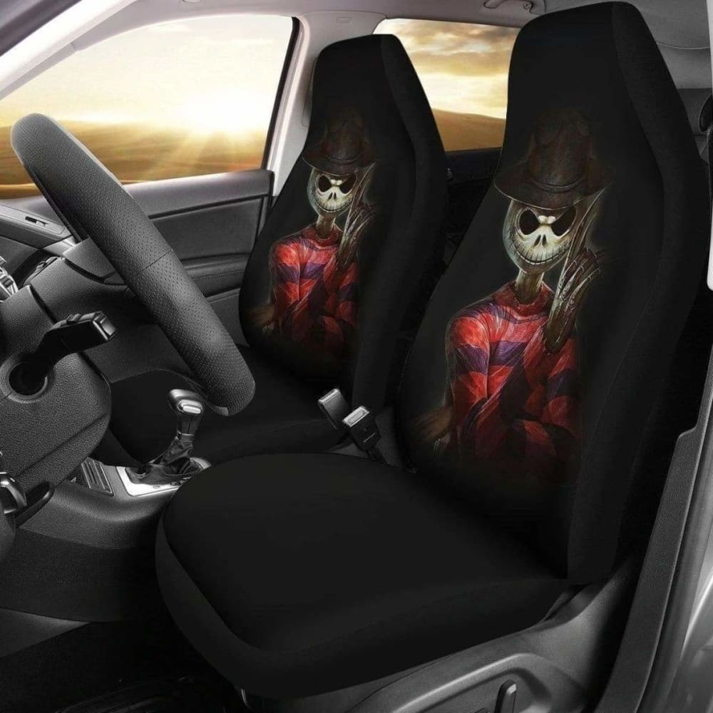 Nightmare Before Christmas Car Seat Covers - Jack Freddy Krueger 101819 - YourCarButBetter
