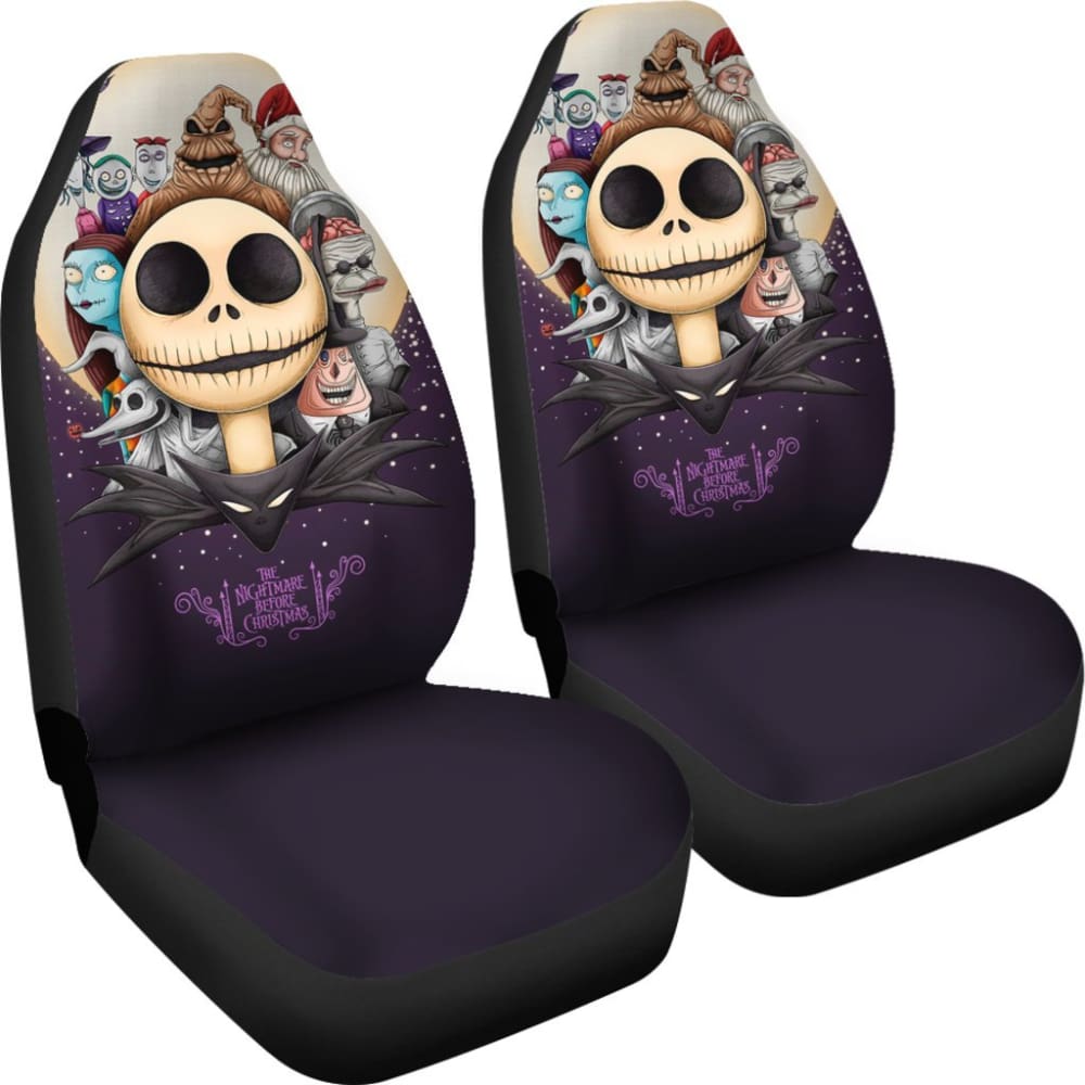 Nightmare Before Christmas Fan Art Car Seat Cover 210101 - YourCarButBetter