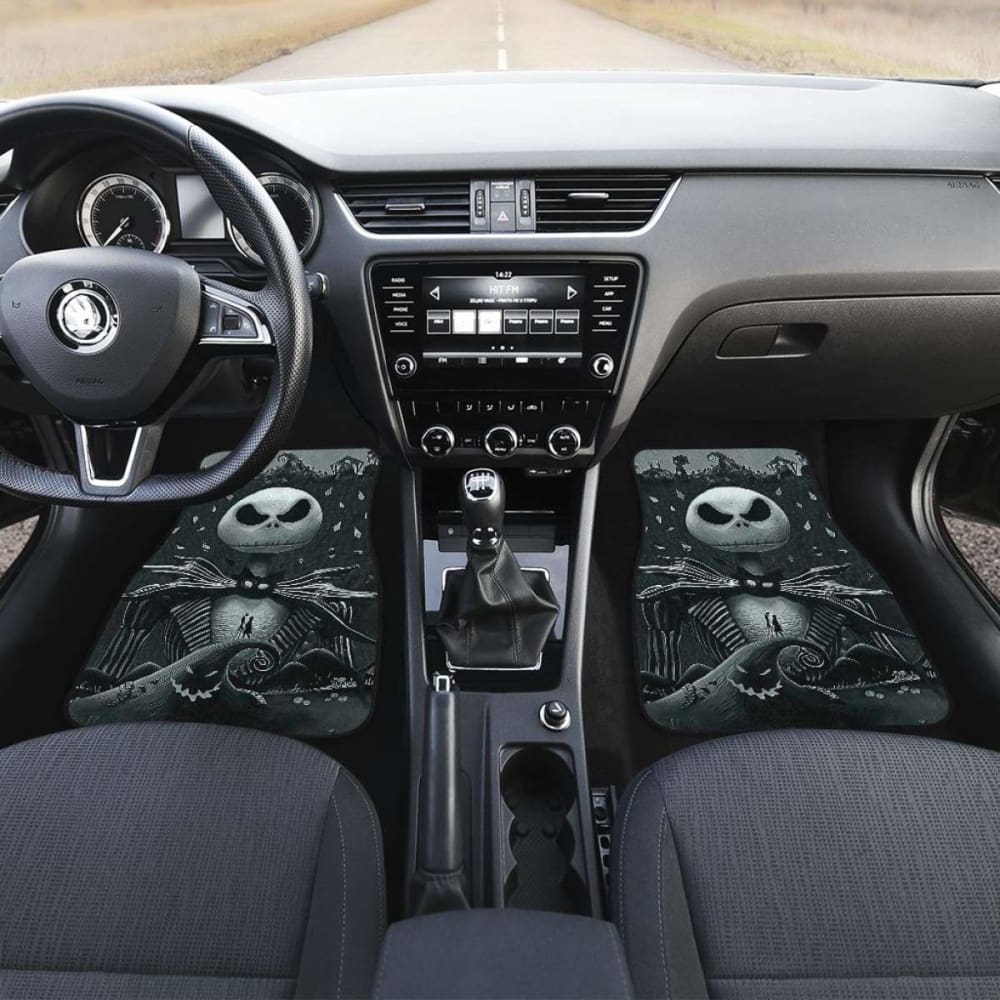 Nightmare Before Christmas Fan Gift Car Floor Mats 101819 - YourCarButBetter