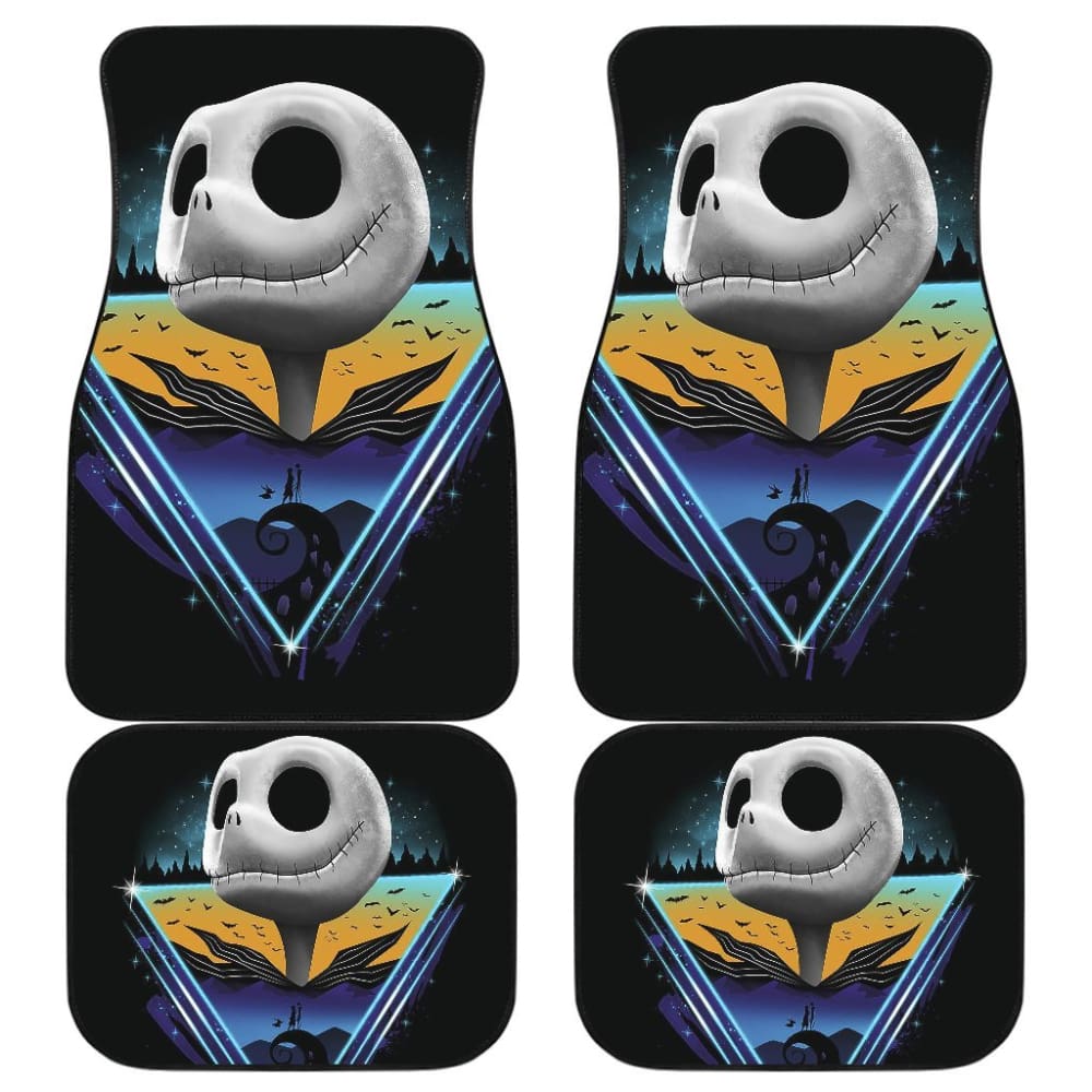 Nightmare Before Christmas Fan Gift Car Floor Mats 210101 - YourCarButBetter
