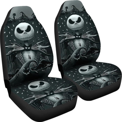 Nightmare Before Christmas Fan Gift Car Seat Cover 210101 - YourCarButBetter