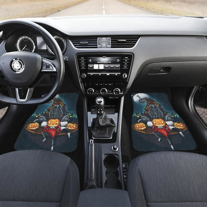 Nightmare Before Christmas Front And Back Car Mats 2 101819 - YourCarButBetter