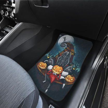 Nightmare Before Christmas Front And Back Car Mats 2 101819 - YourCarButBetter