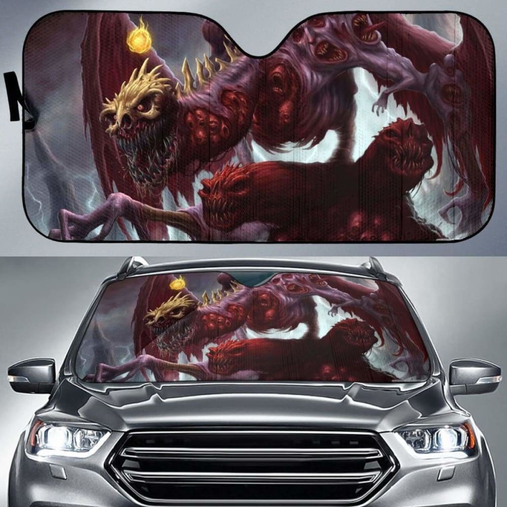 Nightmare Dragon Sun Shade amazing best gift ideas 172609 - YourCarButBetter
