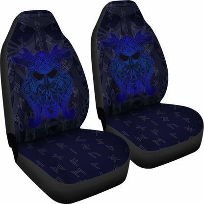Norse Viking Car Seat Covers - Rune Odin God - 144909