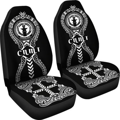Northern Mariana Islands Car Seat Covers Polynesian Tribal 105905 - YourCarButBetter