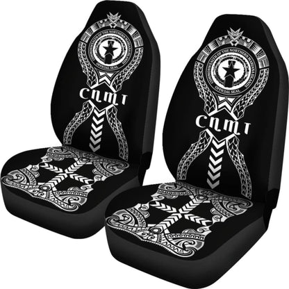 Northern Mariana Islands Car Seat Covers Polynesian Tribal 105905 - YourCarButBetter
