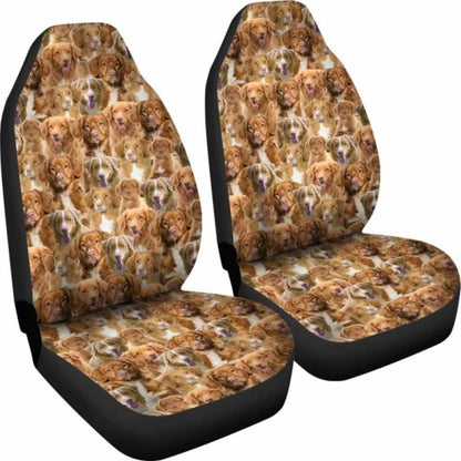 Nova Scotia Duck Tolling Retriever Full Face Car Seat Covers 115106