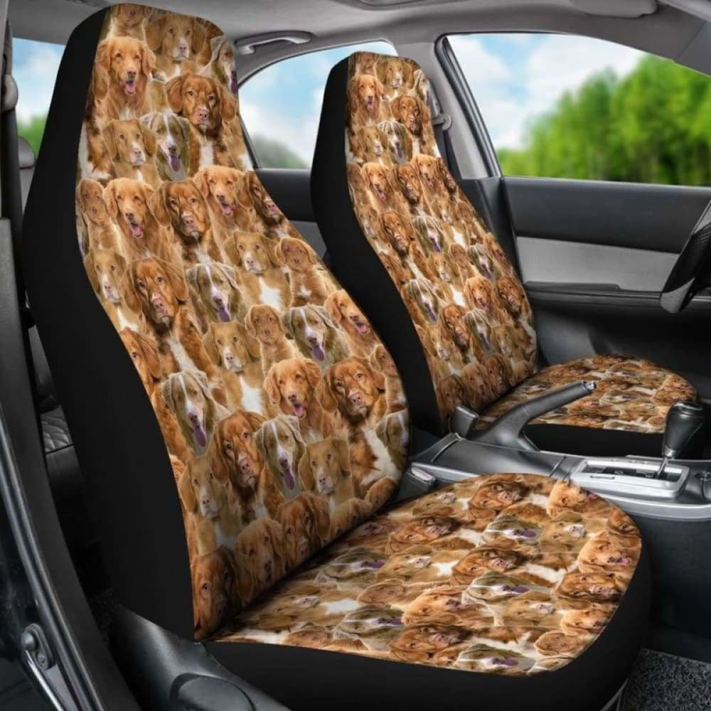 Nova Scotia Duck Tolling Retriever Full Face Car Seat Covers 115106