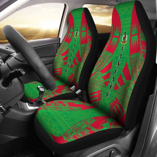 nuatu Car Seat Covers - nuatu Coat Of Arms Polynesian Tattoo Flag - 9 174914 - YourCarButBetter