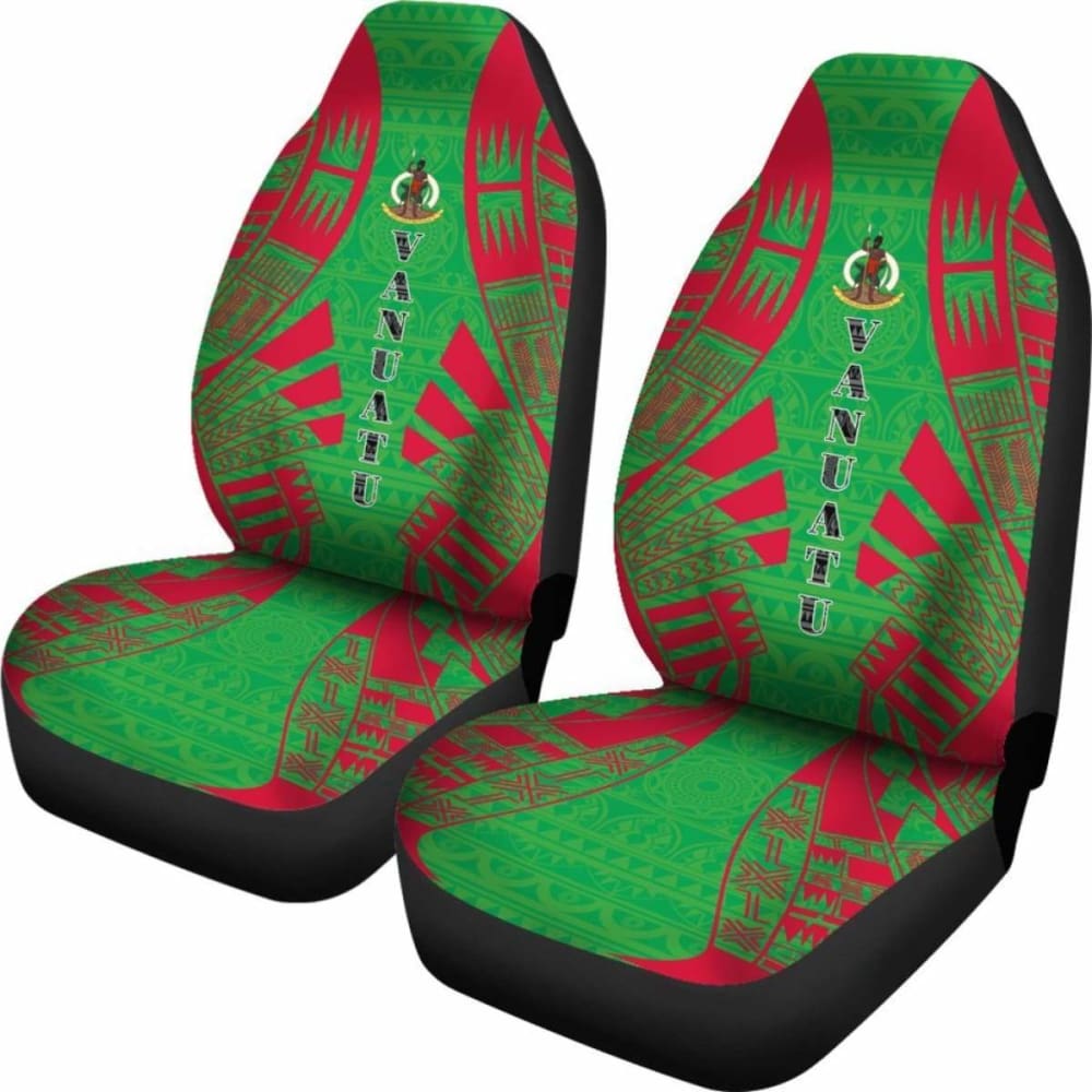 nuatu Car Seat Covers - nuatu Coat Of Arms Polynesian Tattoo Flag - 9 174914 - YourCarButBetter