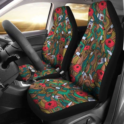 Nurse Accessories Patterns Art Car Seat Cover 144902