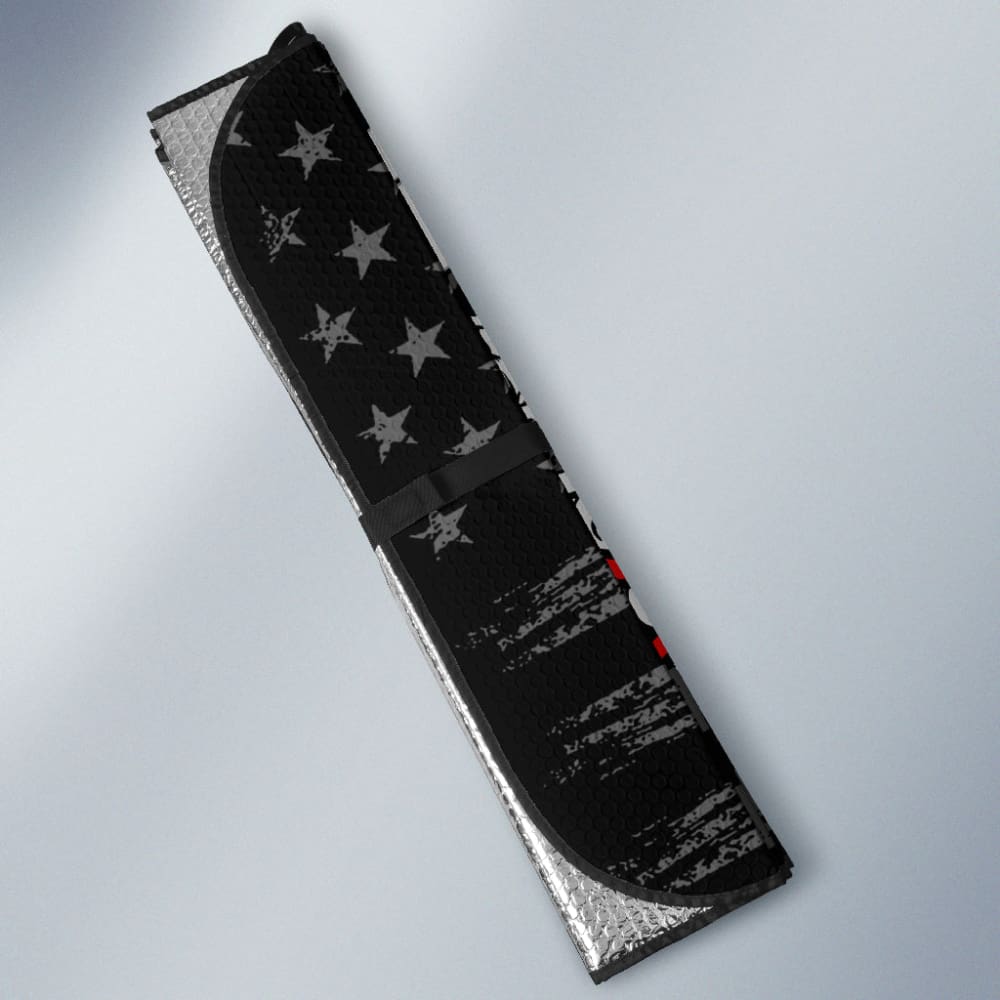 Nurse American Flag Red And White Symbol Car Auto Sun Shades 210401 - YourCarButBetter