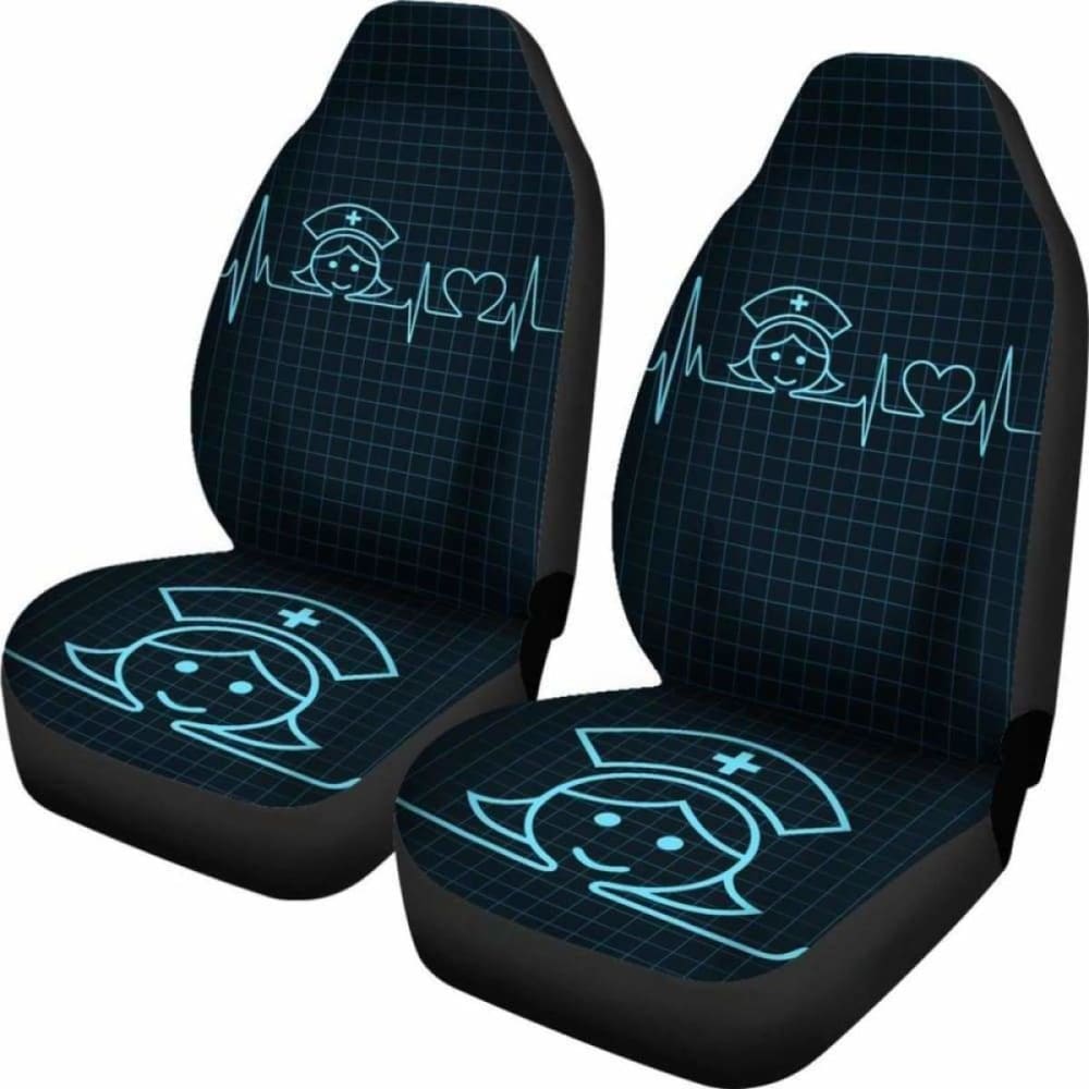 Nurse Heart Beat Car Seat Cover 144902