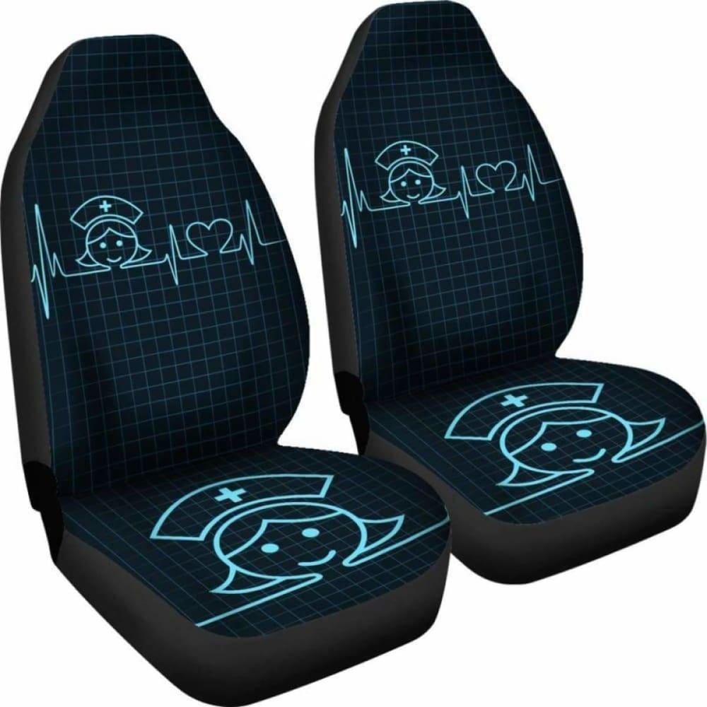 Nurse Heart Beat Car Seat Cover 144902