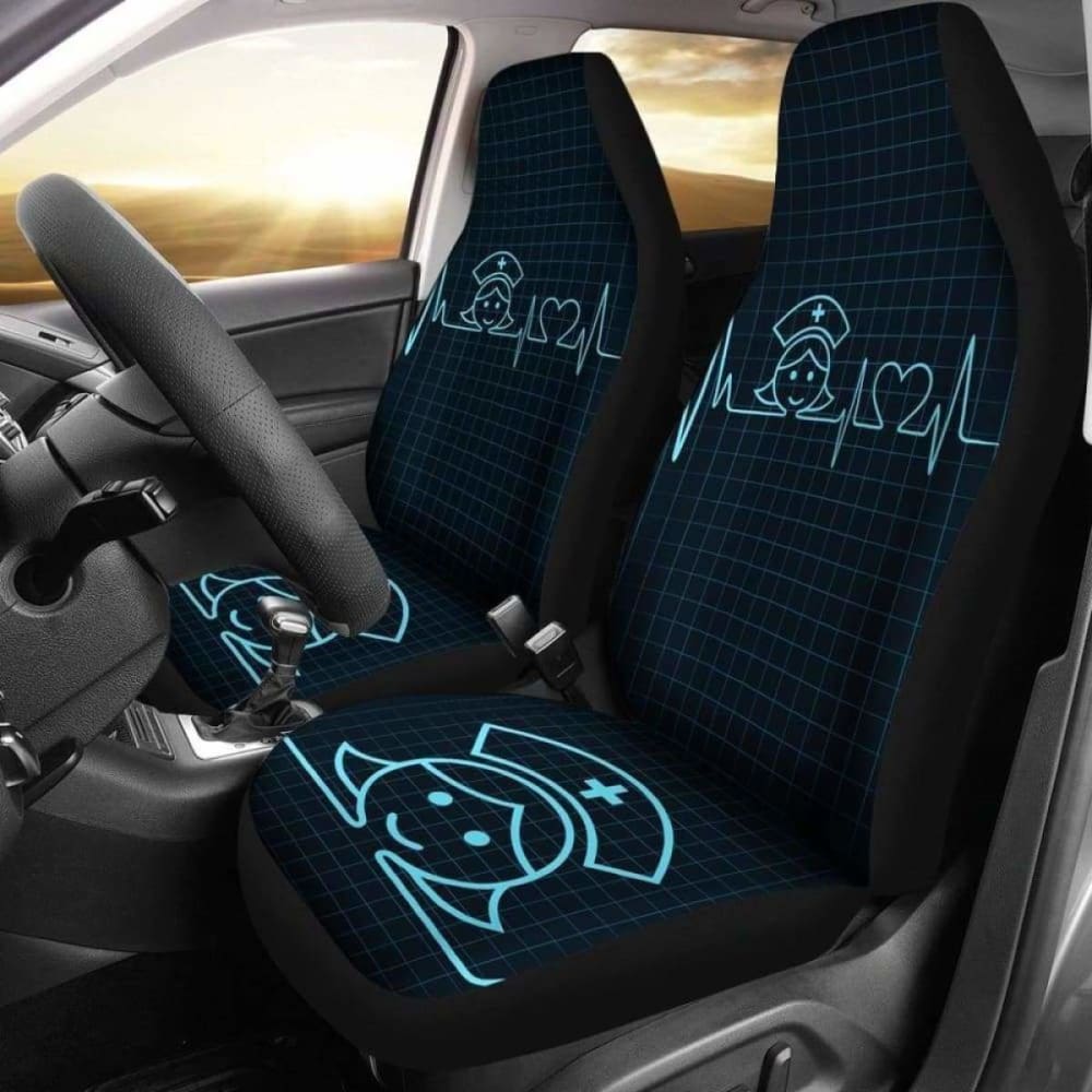 Nurse Heart Beat Car Seat Cover 144902