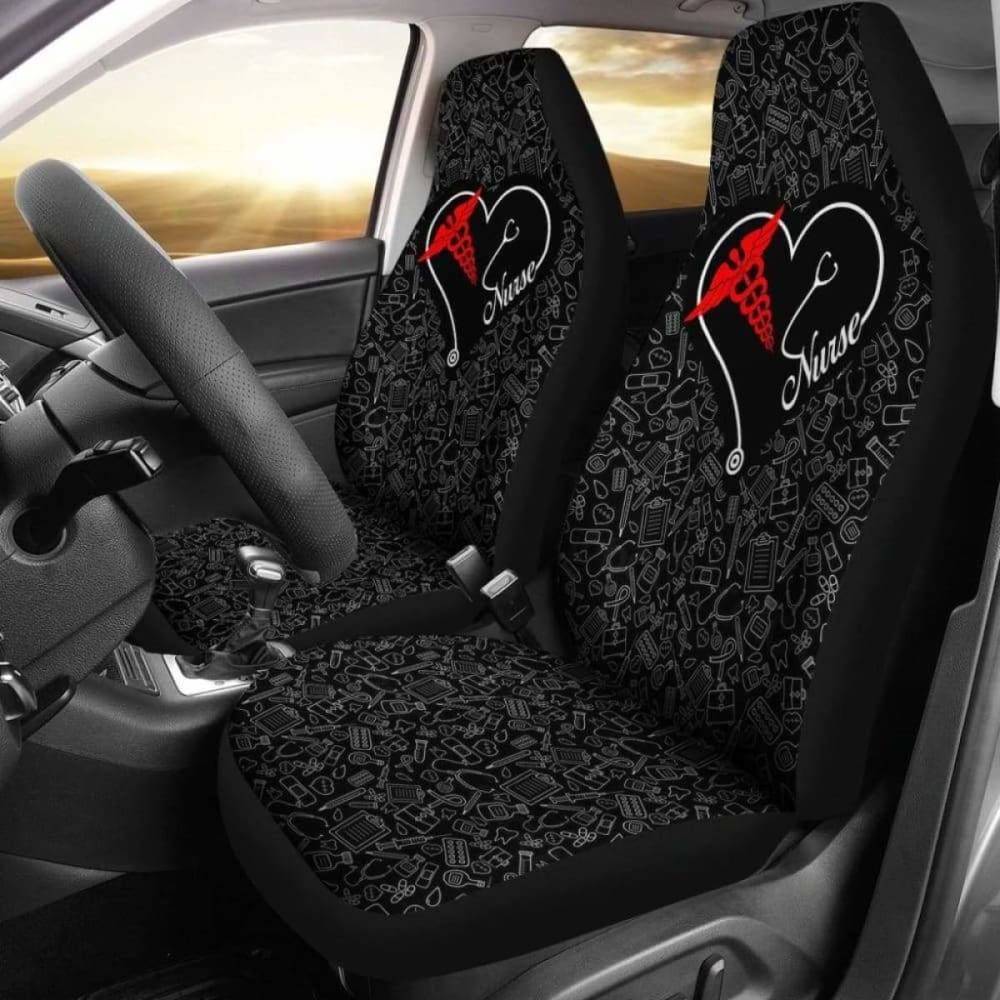Nurse Heart - Car Seat Covers (Set of 2) 144902