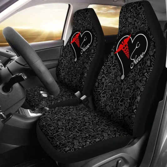 Nurse Heart - Car Seat Covers (Set of 2) 144902