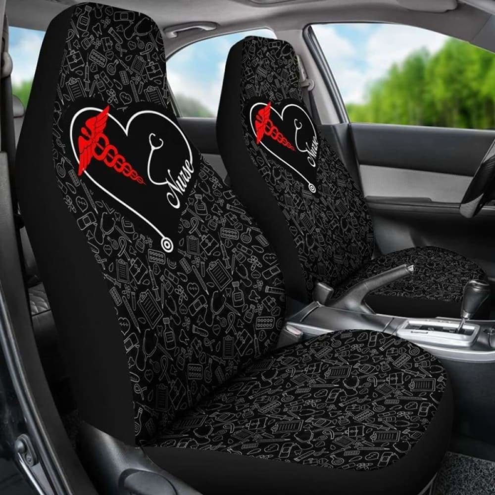 Nurse Heart - Car Seat Covers (Set of 2) 144902