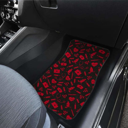 Nurse Pattern Art Car Floor Mats Amazing Gift Ideas 144902