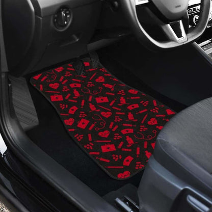Nurse Pattern Art Car Floor Mats Amazing Gift Ideas 144902