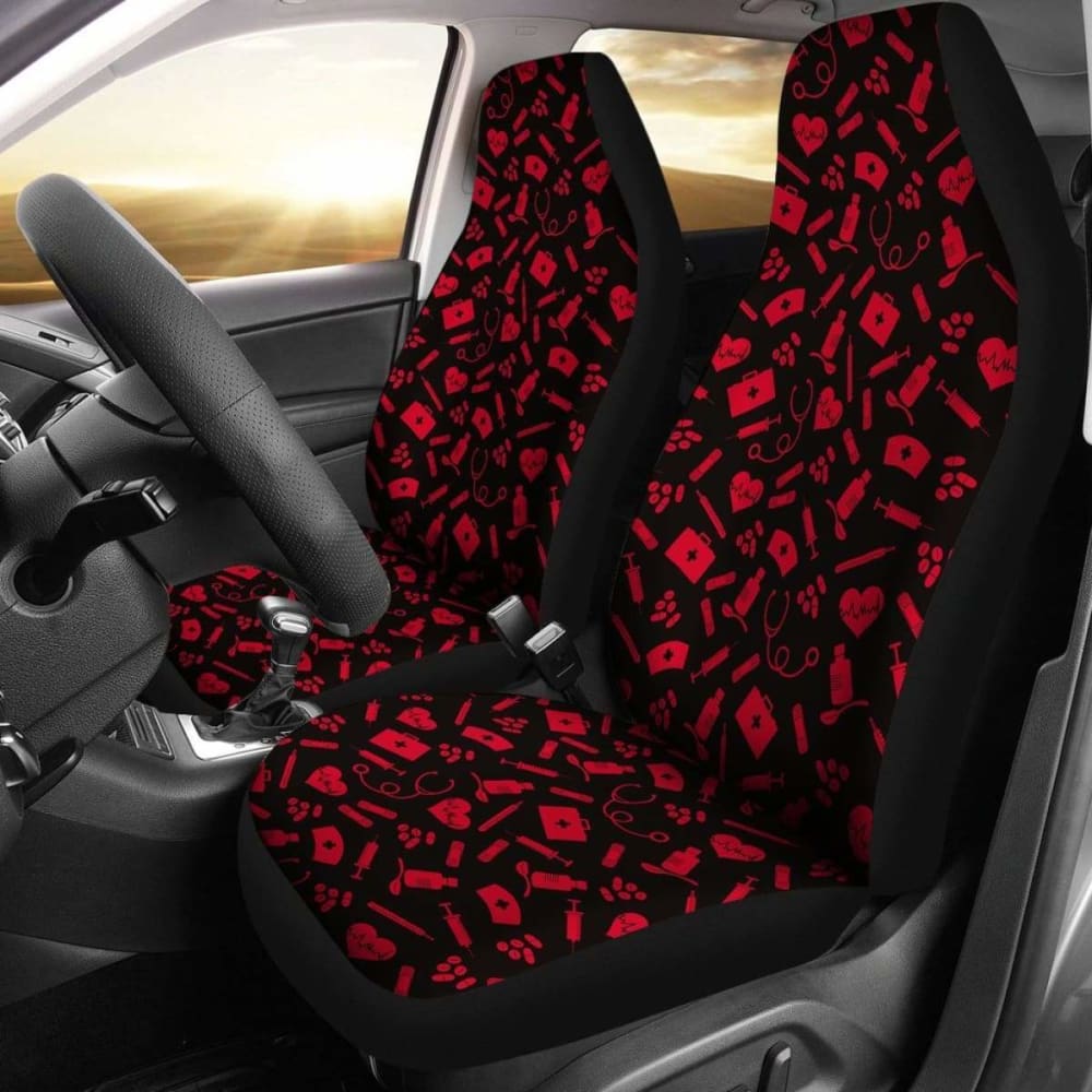 Nurse Pattern Art Car Seat Covers Amazing Gift Ideas 144902