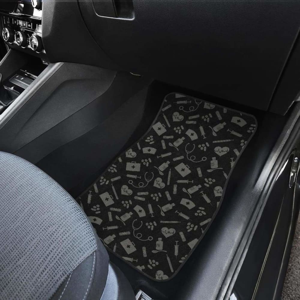 Nurse Pattern Car Floor Mats Amazing Gift Ideas 144902