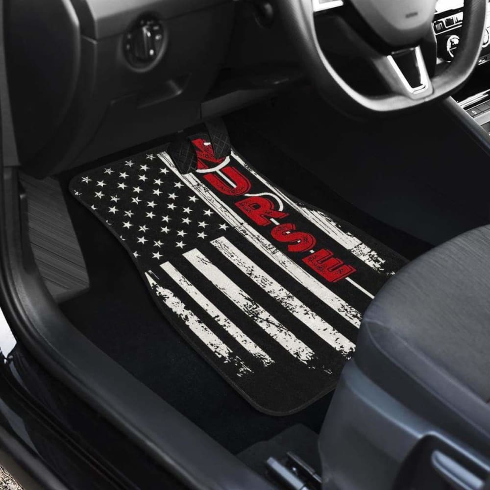 Nurse Symbol American Flag Art Car Floor Mats 211103