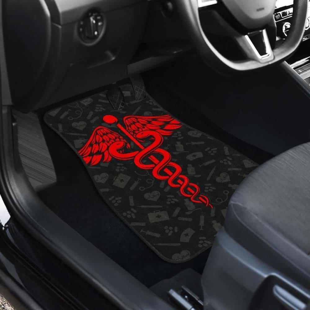 Nurse Symbol Car Floor Mats Amazing Gift Ideas 144902