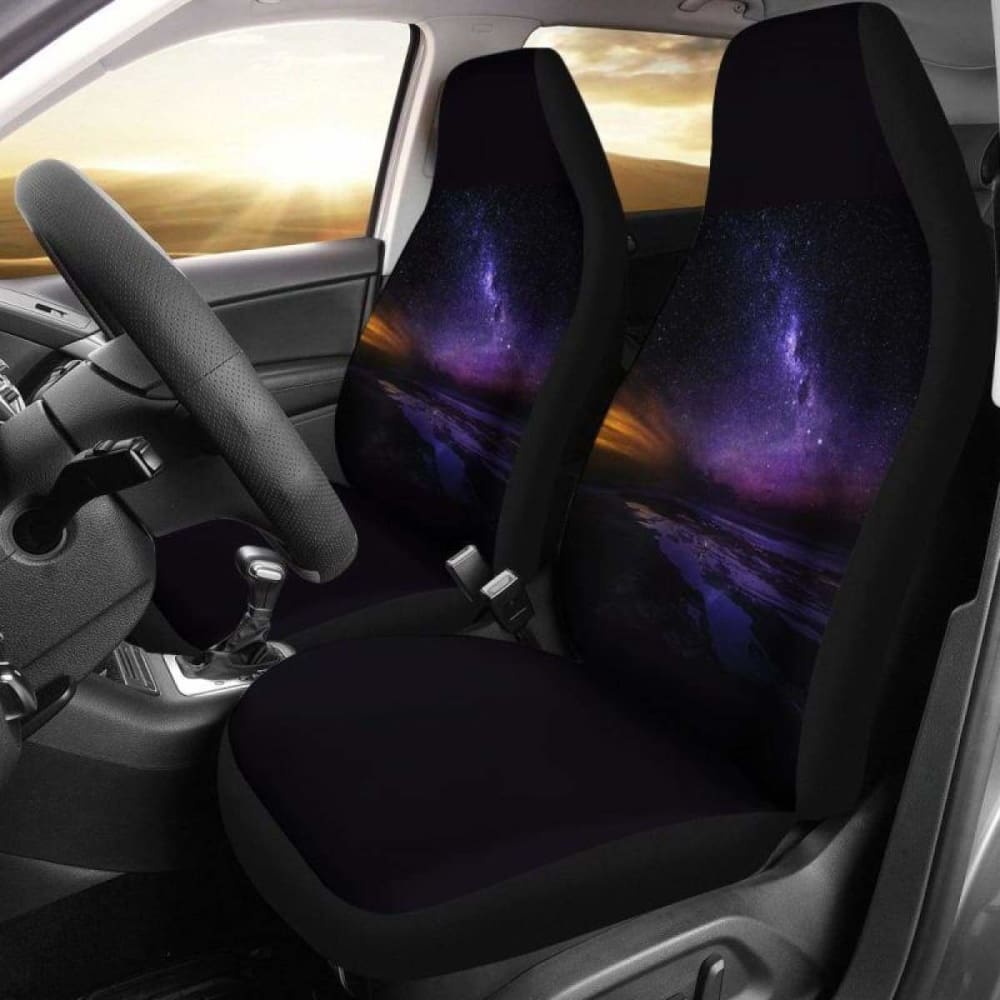 Ocean Road Australia Night Car Seat Covers 7 163730 - YourCarButBetter