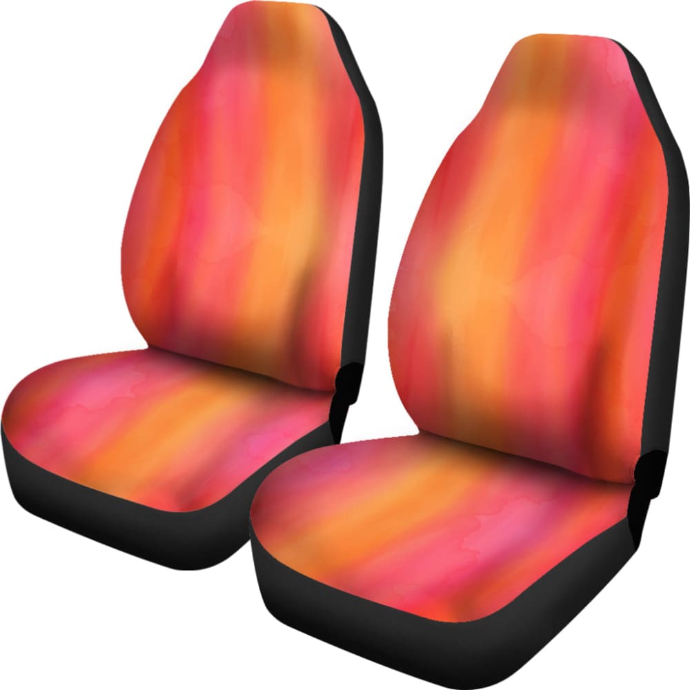 Ombre Sunset Watercolor Car Seat Covers 550317 - YourCarButBetter