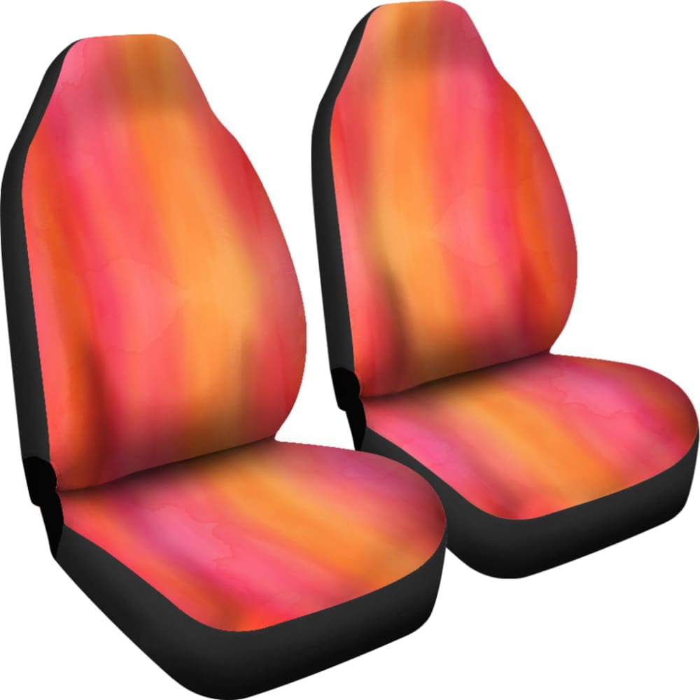 Ombre Sunset Watercolor Car Seat Covers 550317 - YourCarButBetter