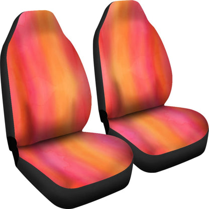 Ombre Sunset Watercolor Car Seat Covers 550317 - YourCarButBetter