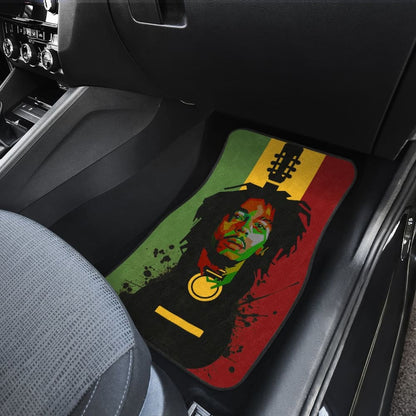 One Love One Bob Marley Car Floor Mats 210703 - YourCarButBetter